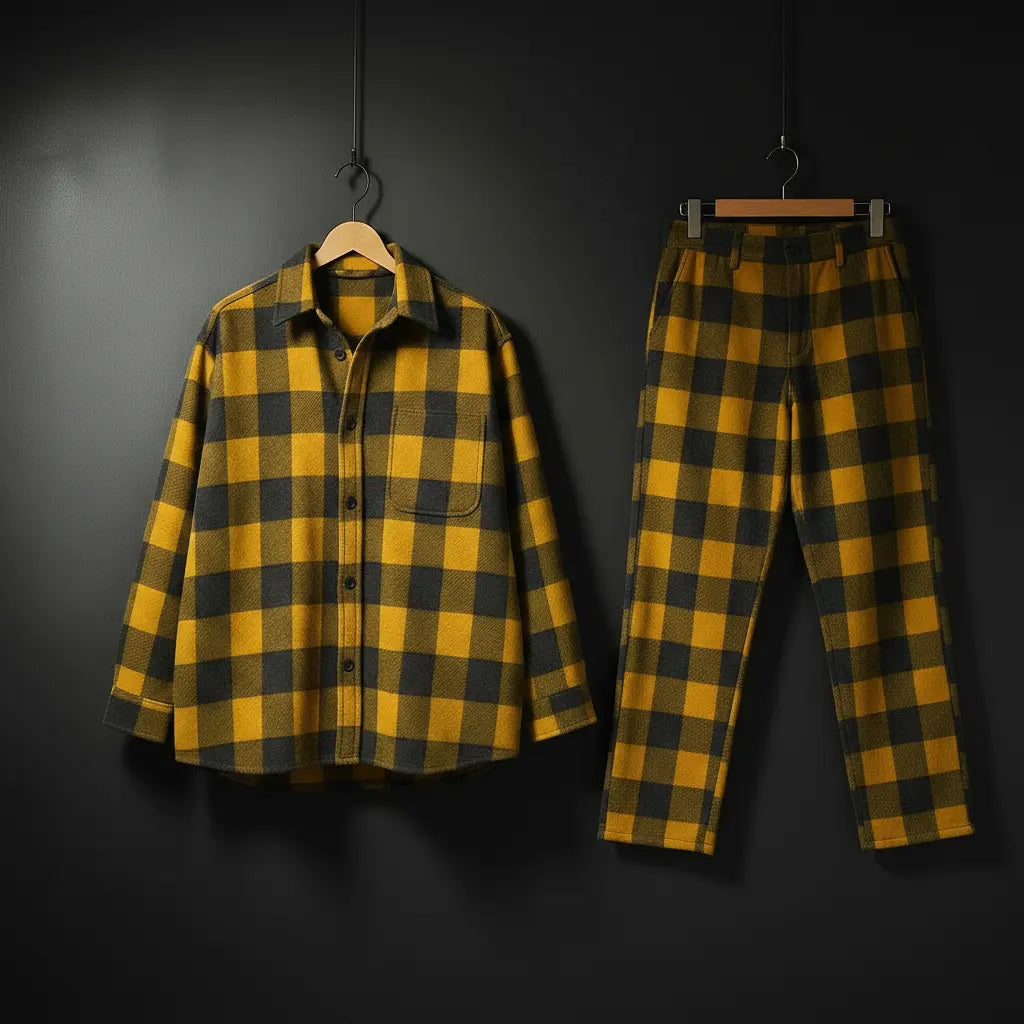 Chemise à Manches Longues en Laine – BxM Paris - BxM Paris