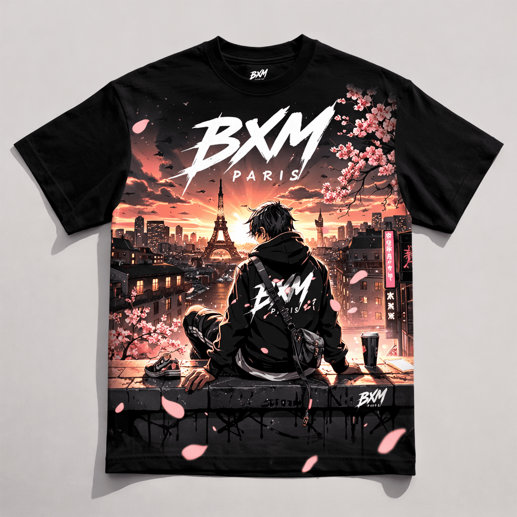 BXM Paris — “Tokyo Reverie” Oversized T-Shirt - BxM Paris