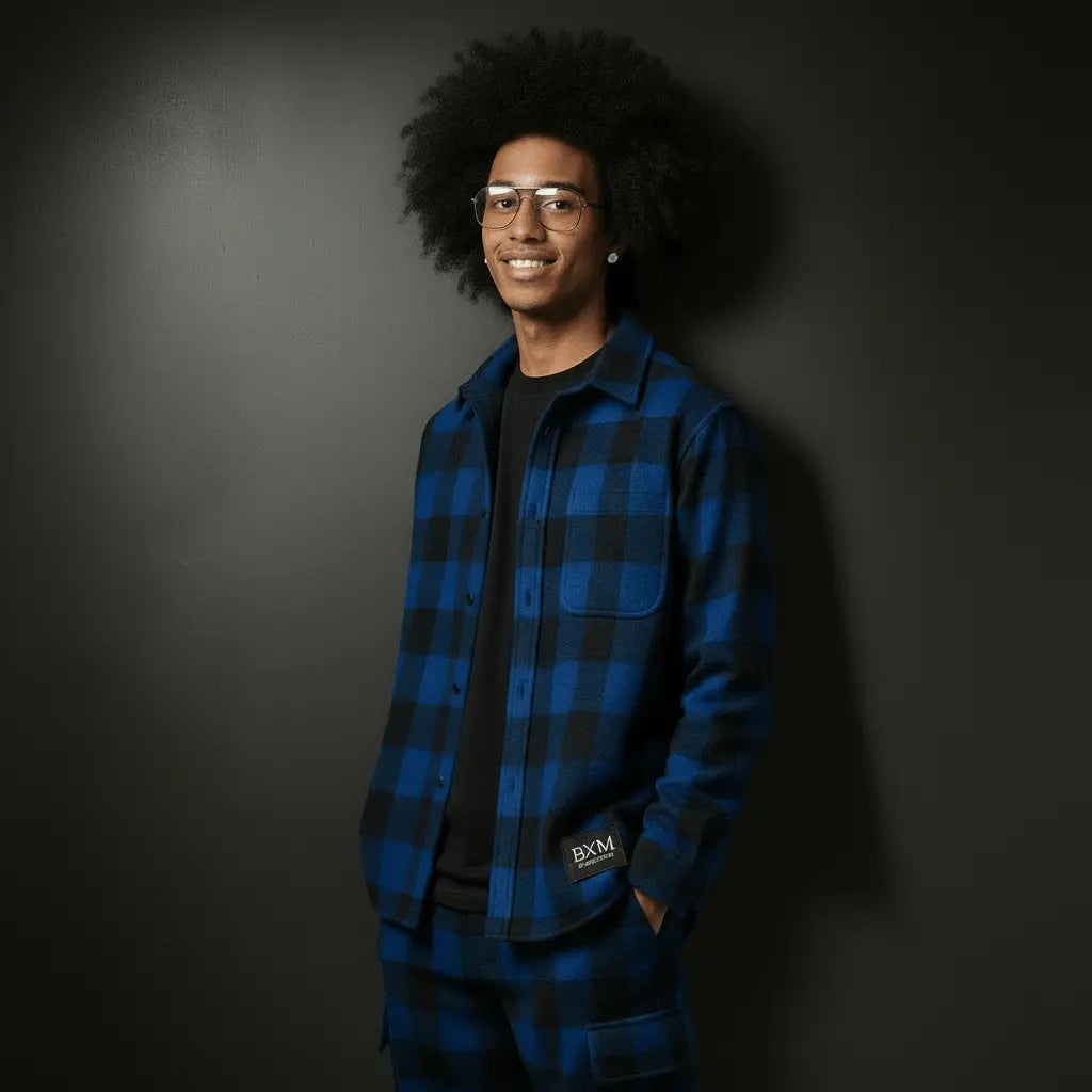 Chemise en Laine BxM Paris à Manches Longues – Élégance et Confort - BxM Paris