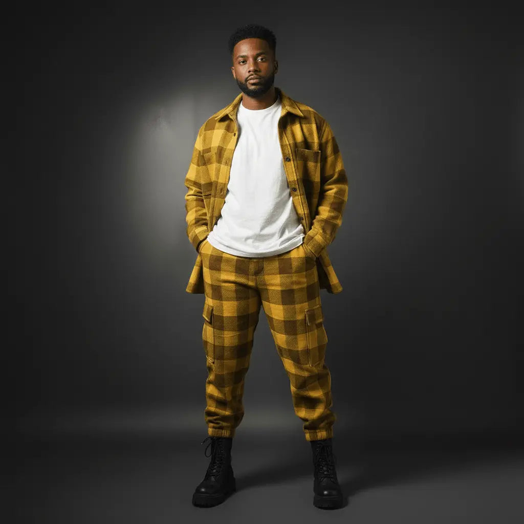 Chemise en Laine BxM Paris à Manches Longues – Élégance et Confort - BxM Paris